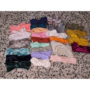 Bundle of 25 baby/toddler head bows